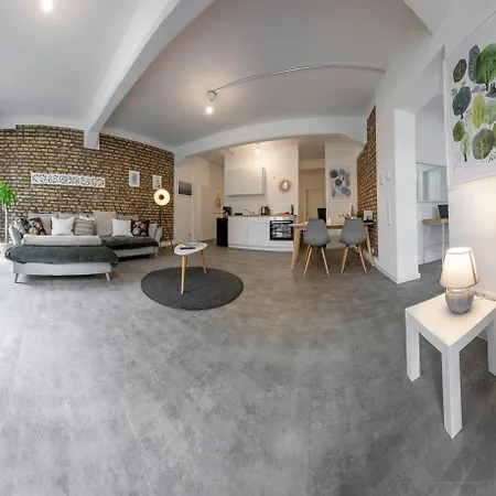 公寓 Loftdesign 7 Personen Boxspring Ludwigshafen Basf *