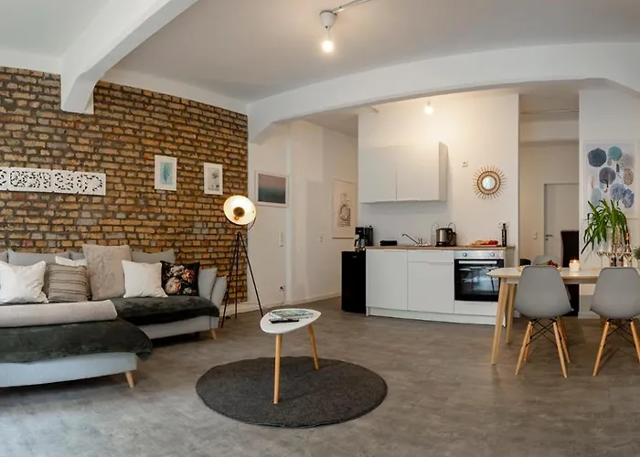 Apartamento Loftdesign 7 Personen Boxspring Ludwigshafen Basf *