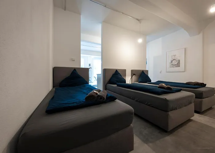 Apartamento Loftdesign 7 Personen Boxspring Ludwigshafen Basf *