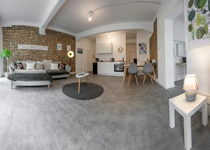 Lägenhet Loftdesign 7 Personen Boxspring Ludwigshafen Basf *